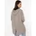 Zwillingsherz Jerseymantel Positive Mind Braun S/M