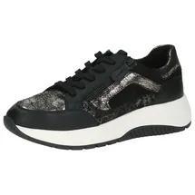 CAPRICE Sneaker in BLACK COMB | Gr.: 36