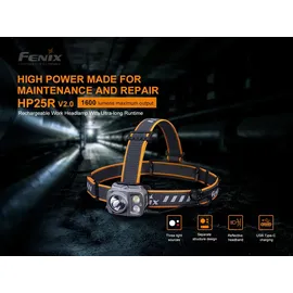 Fenix HP25R V2.0 Schwarz