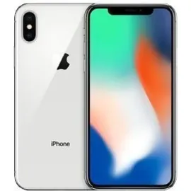 Apple iPhone X 256 GB Silber