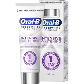 Oral-B Pro 3D White Clinical Intensive Whitening Zahnpasta Süße Minze 75 ml