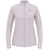 Odlo Tencia Fleece Mit Durchgehendem Reißverschluss - Misty Lilac Melange - L