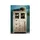 Massivmoebel24 Vitrine Akazie 90 x 45 x 148 cm Beige/Weiß