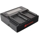 Berenstargh Dual LCD Ladegerät Fuji NP-W235, 8.4V