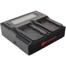 Berenstargh Dual LCD Ladegerät Fuji NP-W235, 8.4V