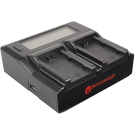 Berenstargh Dual LCD Ladegerät Fuji NP-W235, 8.4V
