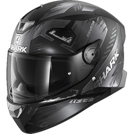 SHARK Herren NC Motorrad Helm, schwarz, XL