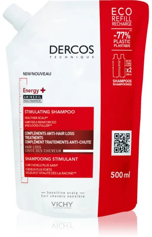 Vichy Dercos Energising stärkendes Shampoo gegen Haarausfall 500 ml