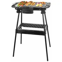 Emerio Barbecue Standgrill Elektrogrill Elektro Stand Grill BBQ 2000 Watt Metall