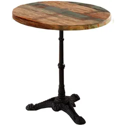 SIT Möbel TABLES & CO Tisch Gusseisen/Altholz - Schwarz