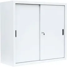 Lüllmann Aktenschrank 120,0 x 45,0 x 109,0 cm weiß