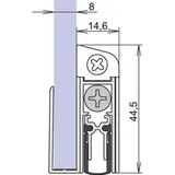 ATHMER Türdichtung Schall-Ex GS-8 833 mm Silber