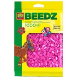 SES Bügelperlen 1000 Stück neon rosa