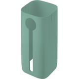 Zwilling FRESH & SAVE CUBE Cover für Box Größe 3S, Schutz vor Sonnenlicht, Füllstandanzeige, BPA-freier Kunststoff, salbeigrün,