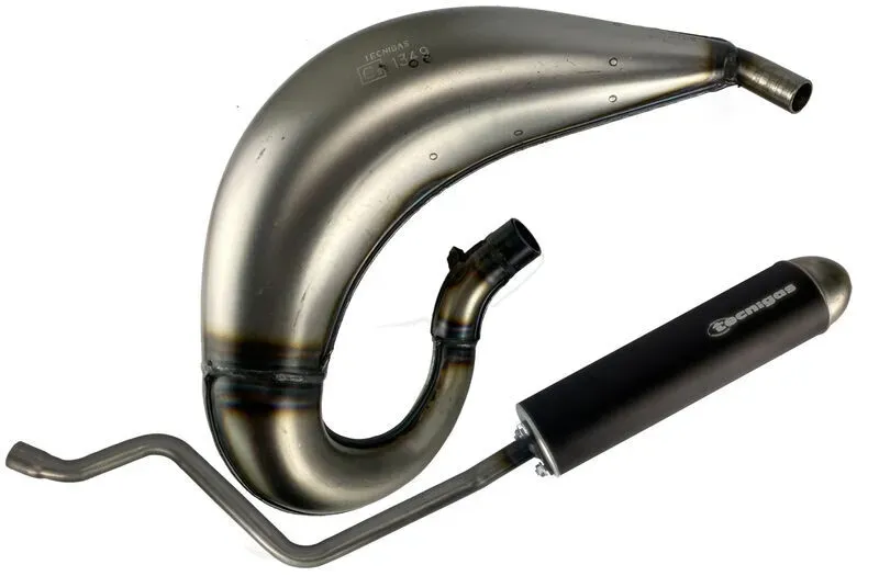 TECNIGAS E-NOX Stahl Auspuff, schwarz