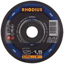 RHODIUS Trennscheibe XT77 125 mm 100 Stück