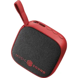 Cellular Line Bluetooth Lautsprecher AUX tragbar rot
