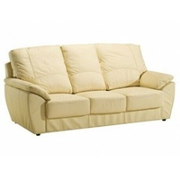 JVmoebel Sofa, Sofagarnitur Echtleder Sofa Couch 3+2 Sitz Modernes Design Polster Garnitur Set weiß