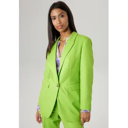 Longblazer, in trendy Farbpalette, Gr. 36, apfelgrün, , 98052419-36