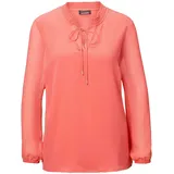 GOLDNER Chiffonbluse orange 22