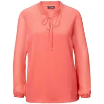 GOLDNER Chiffonbluse orange 22