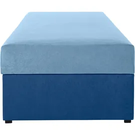 MAINTAL Polsterliege Diana 93 x 203 cm blau