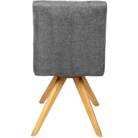 Home Affaire Drehstuhl Ida Polyester grau
