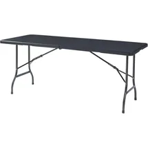 [en.casa] Ljusnarsberg Klapptisch 180 x 75 x 72 cm Schwarz