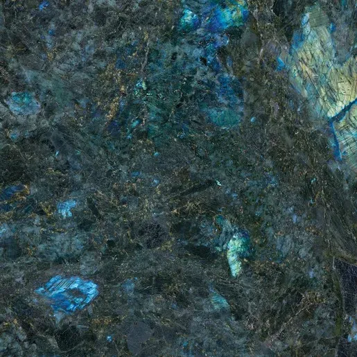 Geotiles Labradorite Bodenfliese blue 120x120 cm poliert LABRADORITE120BL