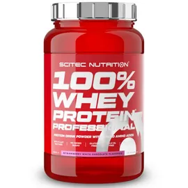 Scitec Nutrition 100% Whey Protein Professional Erdbeere-Weiße-Schokolade Pulver 920 g