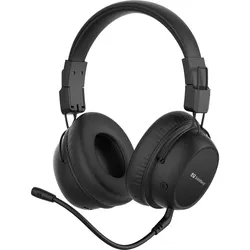 Sandberg 126-36 Kopfhörer & Headset Kabellos Kopfband Gaming USB Typ-C Bluetooth Schwarz