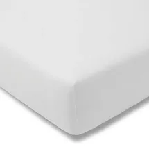 Estella Spannbettlaken Jersey-Elasthan 200 x 200 - 200 x 220 cm weiß
