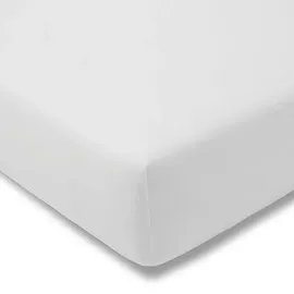 Estella Spannbettlaken Jersey-Elasthan 200 x 200 - 200 x 220 cm weiß