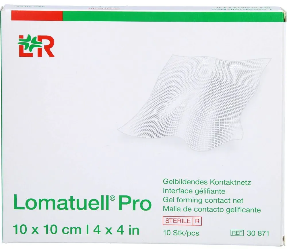LOMATUELL Pro 10x10 cm steril 10 St