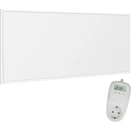 Viesta Infrarot Wandheizung mit Thermostat [inkl. TH10 thermostat] - Infrarotheizung Wandmontage Heizkörper – Carbon Crystal Infrarotheizung