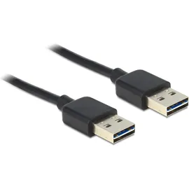 DeLock USB-A 3,00 m Schwarz