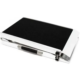Wiltec Hunderampe faltbar 122 x 38 cm grau