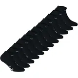 Diadora Sneakersocken 12er Pack Schwarz 39-42