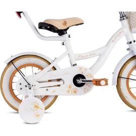 SUN BABY Flower Bike 12 Zoll RH 43 cm Weiß/Beige