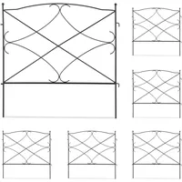 Relaxdays 10041702 Gartenzaun