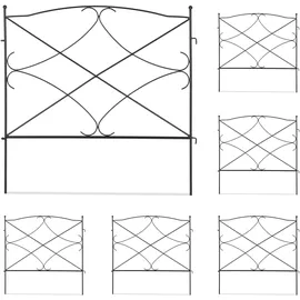 Relaxdays 10041702 Gartenzaun