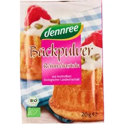dennree Backpulver bio (4x20g)