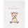 Goldbuch 11 458 Babytagebuch Teddybär, Babybuch 21 x 28 x 1 cm, Baby Album 44 illustrierte Seiten, Tagebuch Einband Kunstdruck mit Roségold, Babyalbum für Mädchen und Jungen, Fotobuch Beige