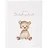 Goldbuch 11 458 Babytagebuch Teddybär, Babybuch 21 x 28 x 1 cm, Baby Album 44 illustrierte Seiten, Tagebuch Einband Kunstdruck mit Roségold, Babyalbum für Mädchen und Jungen, Fotobuch Beige