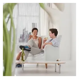 Relaxdays Fadenvorhang 2er Set, kürzbare Fadengardinen mit Stabtunnel, 90 x 245 cm, Türgardine & Raumteiler, schwarz