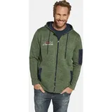 Jan Vanderstorm Fleecejacke ASVA Herren Grün 5XL
