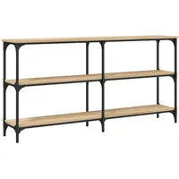 VidaXL Konsolentisch Sonoma-Eiche 150x29x75 cm Holzwerkstoff