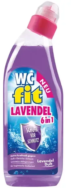 Fit WC Lavendel 6in1 Urinstein- & Kalklöser - 750 ml