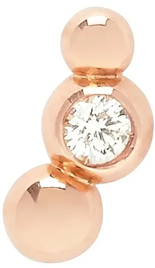 DoDo Einzelner Ohrschmuck Bollicine DHC3002BOLLIDB09R0 - roségold