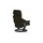Stressless Relaxsessel Reno Leder 79 x 108 x 75 cm Braun mit Hocker
